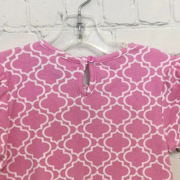 Like New Rare Editions Pink Lace Trim Dress size 5 - Picture 6 of 7